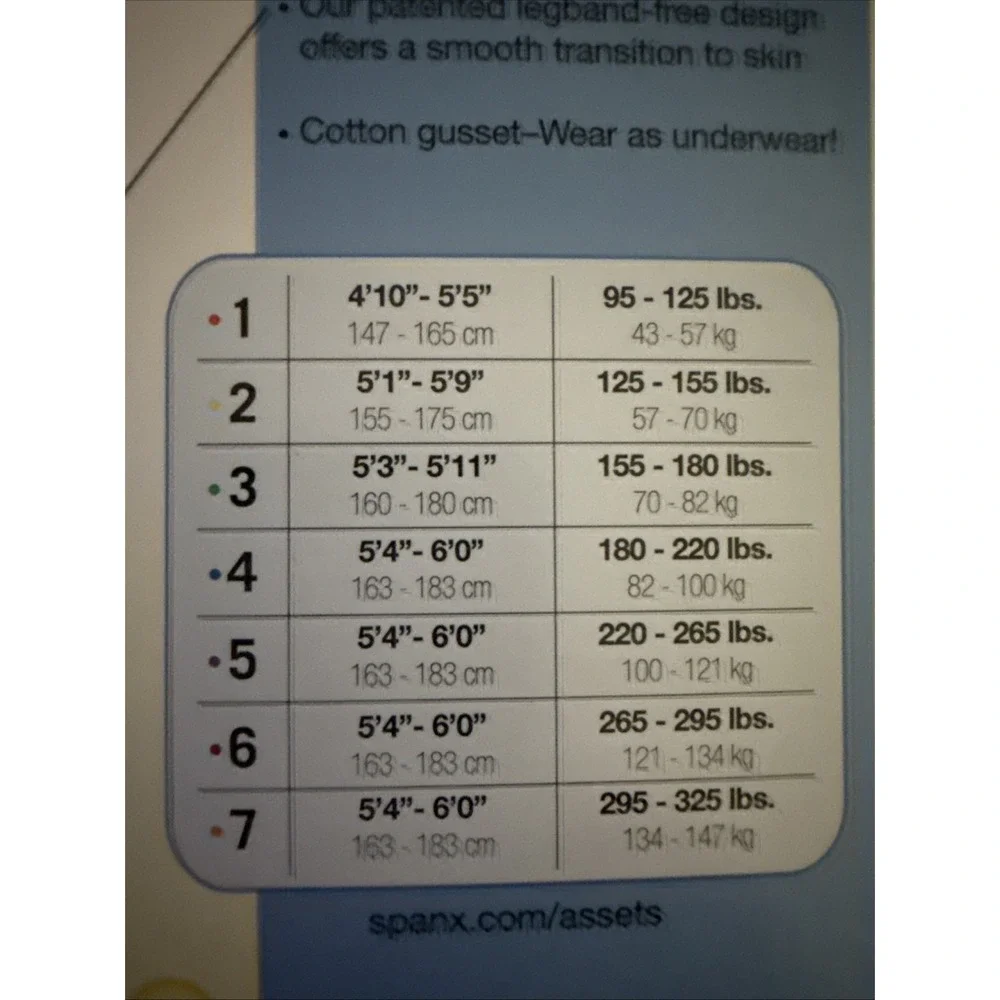 Assets By Spanx Hi Waist Mid Thigh Shaper Size‎ 4 180-220 lbs   M9